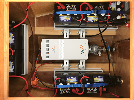 WaterWorld Electric Propulsion System in Traditional Slipper Launch